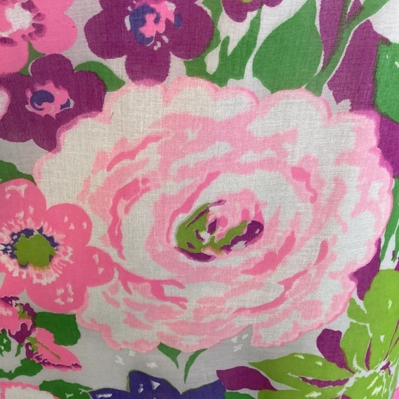 TOBY For Young Hawaii Vintage Floral Eyelet Sleeveless Maxi Dress S Luau Retro - Picture 13 of 16